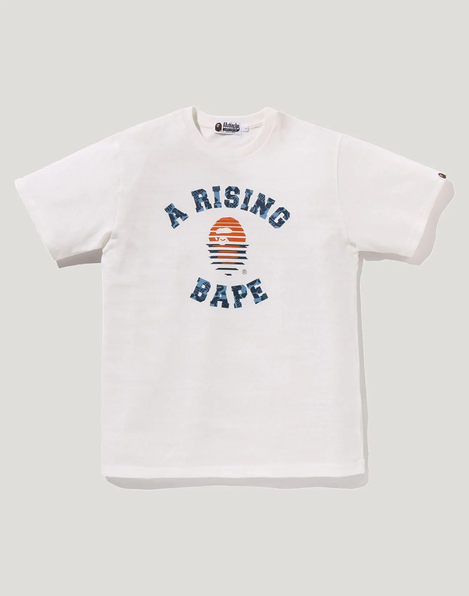 A RISING BAPE TEE MENS