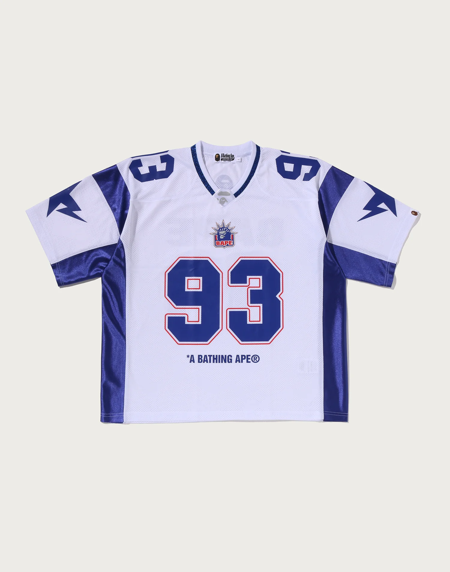 SOLID CAMO JACQUARD MESH CROPPED FIT FOOTBALL JERSEY MENS