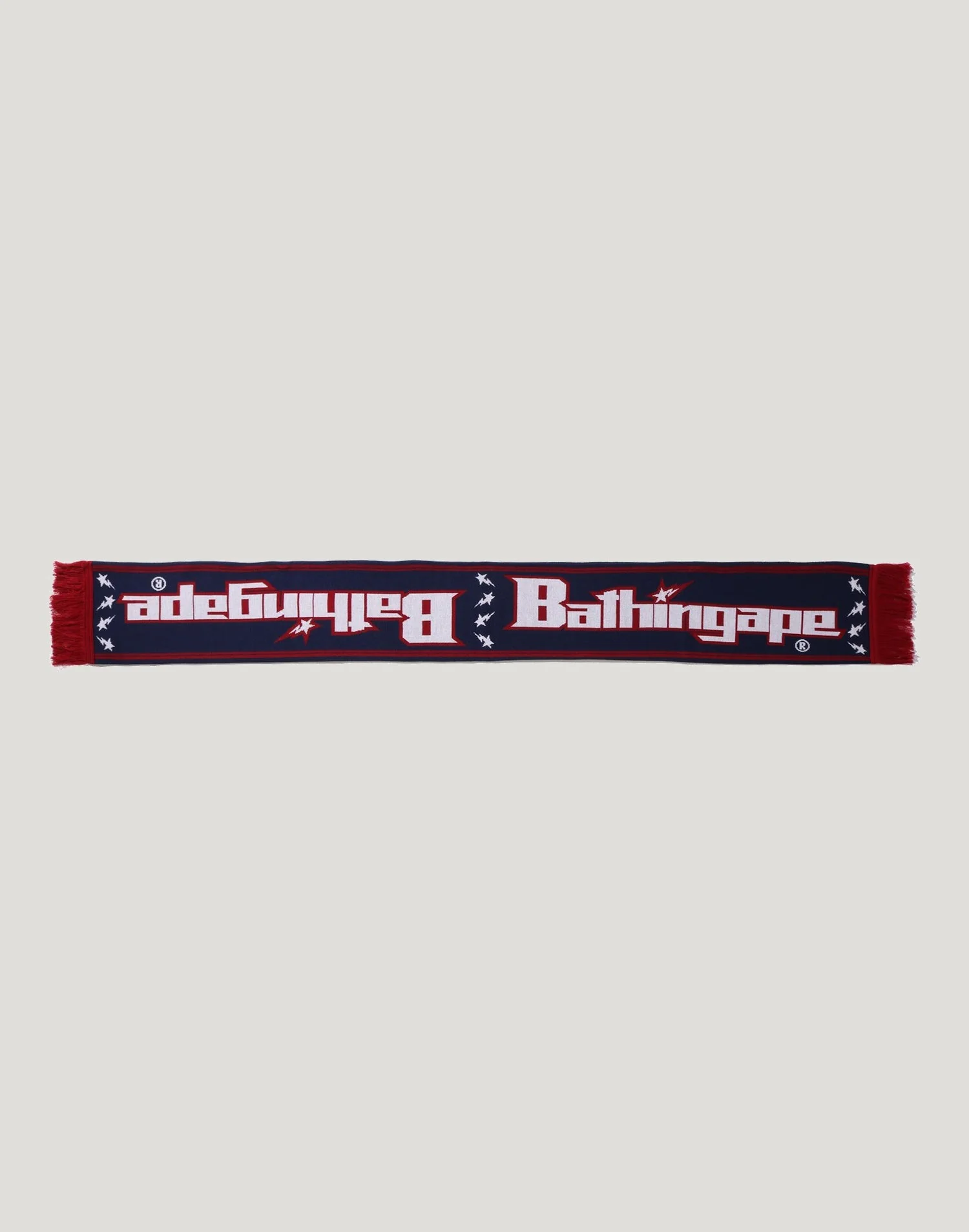 BAPE LOGO JACQUARD SCARF
