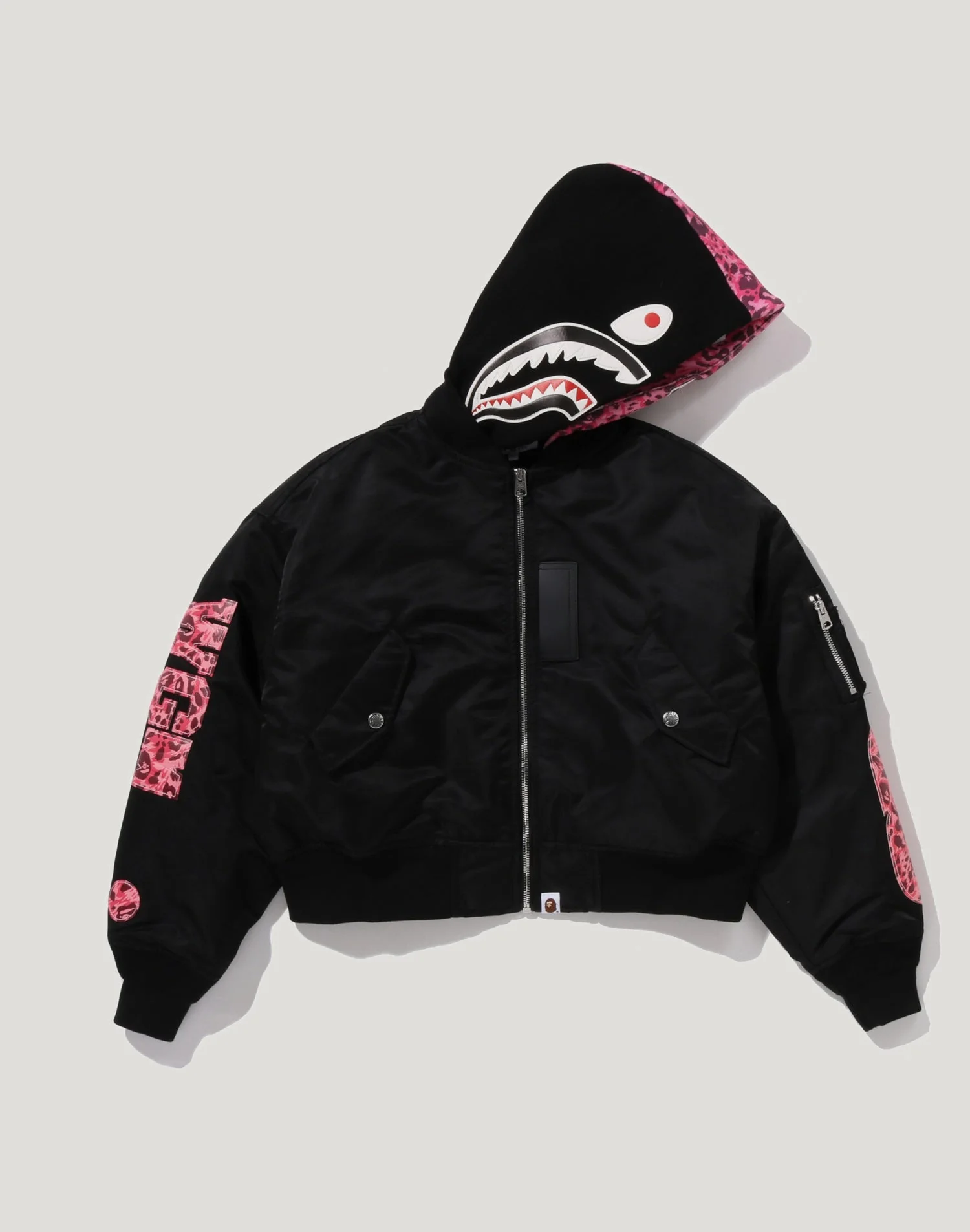 SHARK HOODIE BOMBER JACKET LADIES