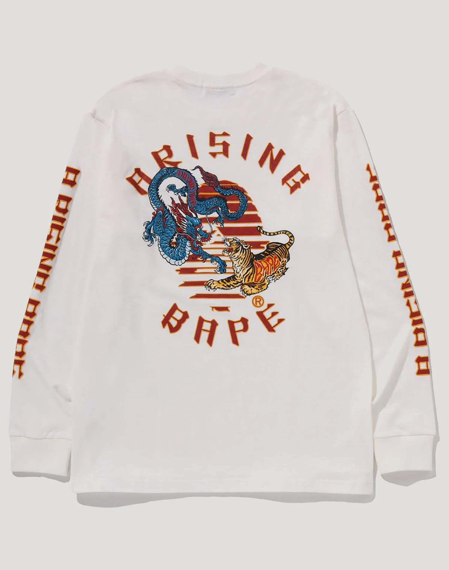 A RISING BAPE L/S TEE MENS