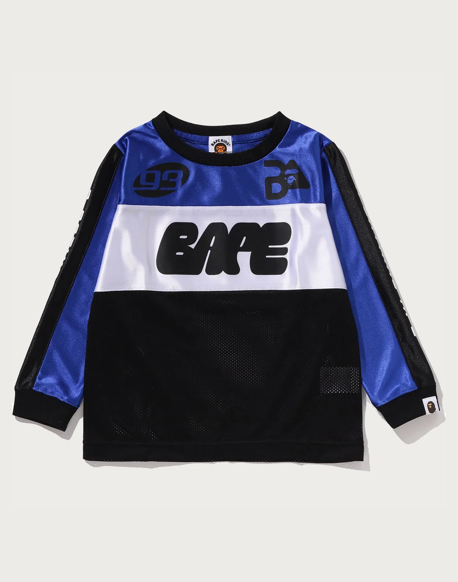 BAPE MESH LS TEE KIDS