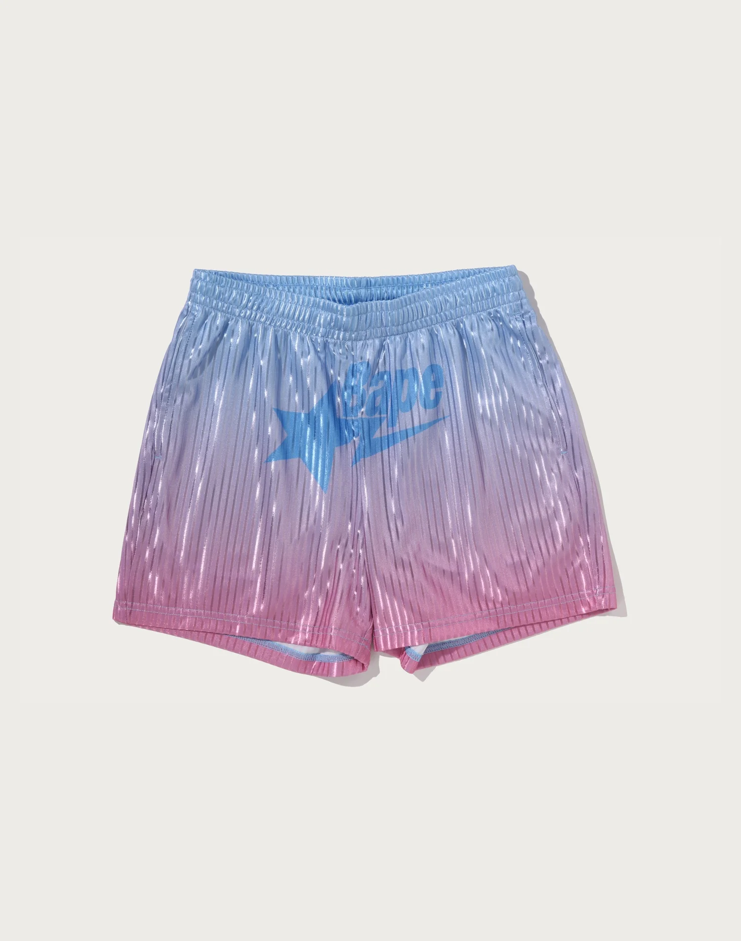 DIP DYE MULTI LOGO SHORTS LADIES