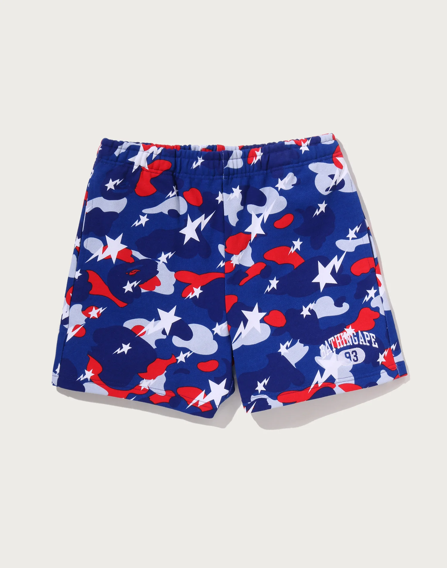 STA STRIKE CAMO SWEAT SHORTS LADIES