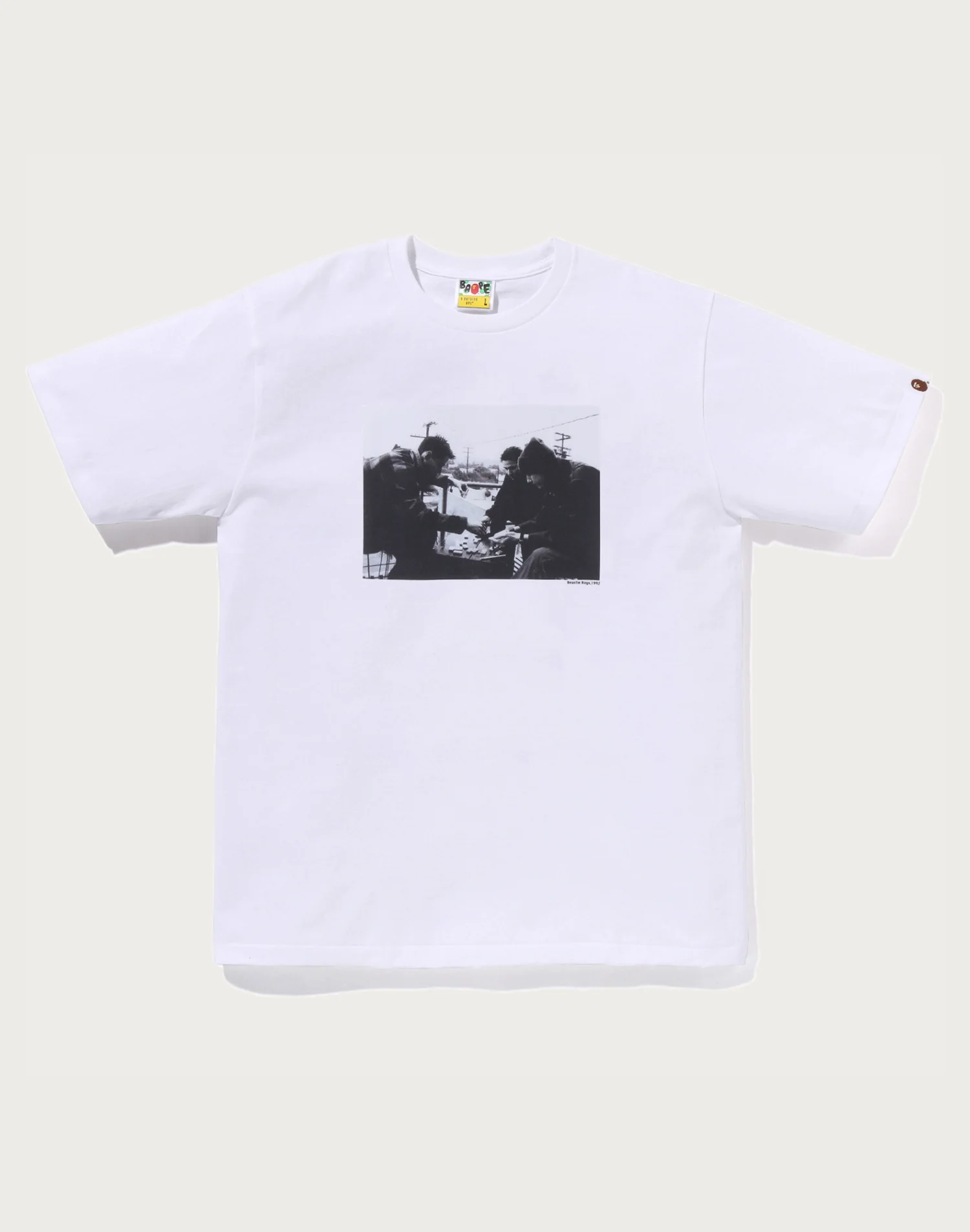 BAPE X SHAWN MORTENSEN BEASTIE BOYS TEE MENS