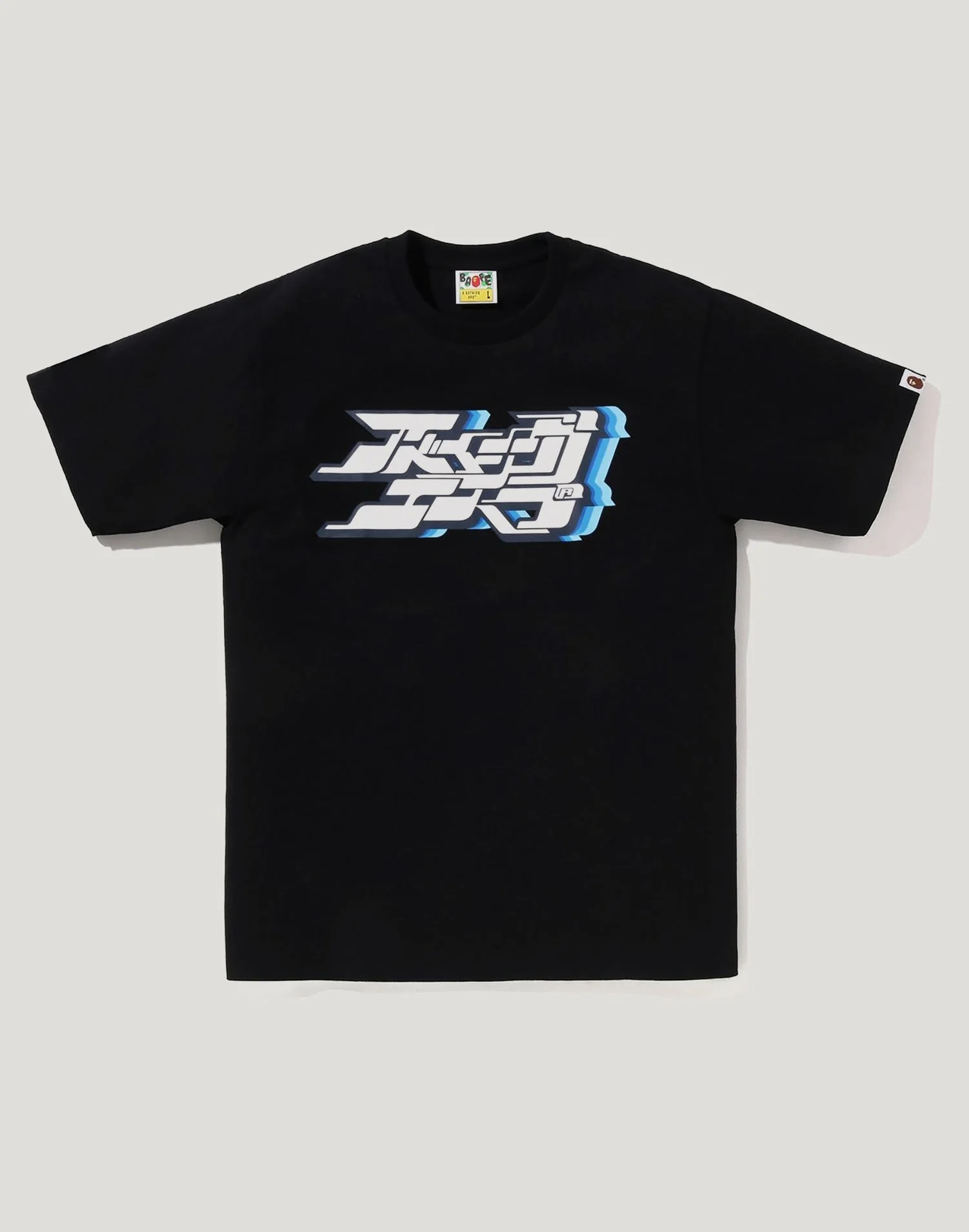 BAPE JAPANESE GRAFFITI LETTER TEE MENS