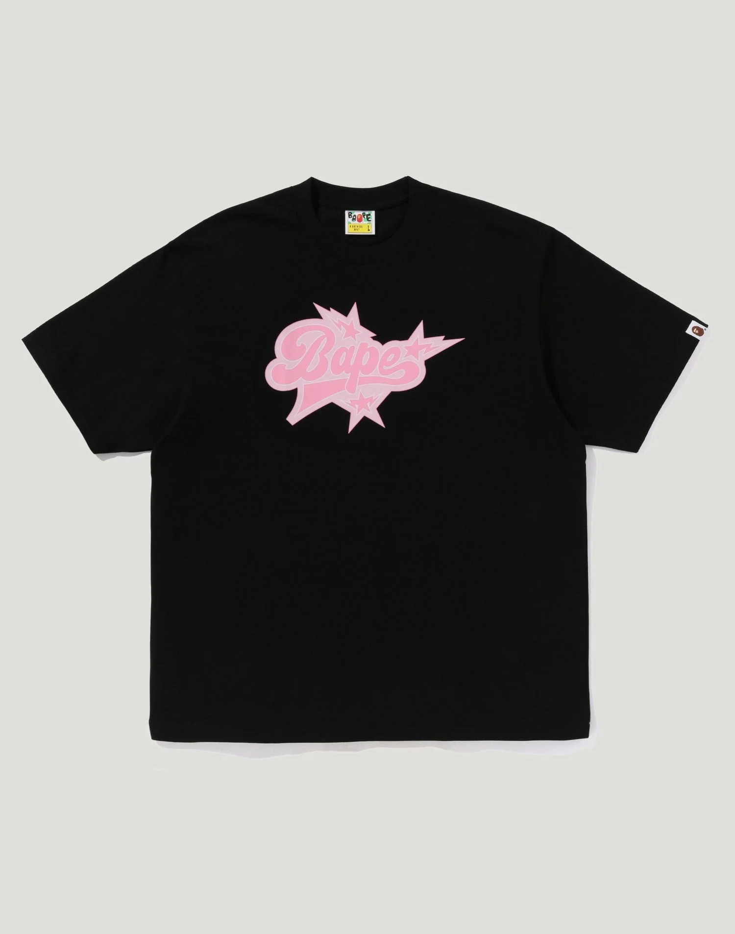 BAPE STA LOGO RELAXED FIT TEE MENS