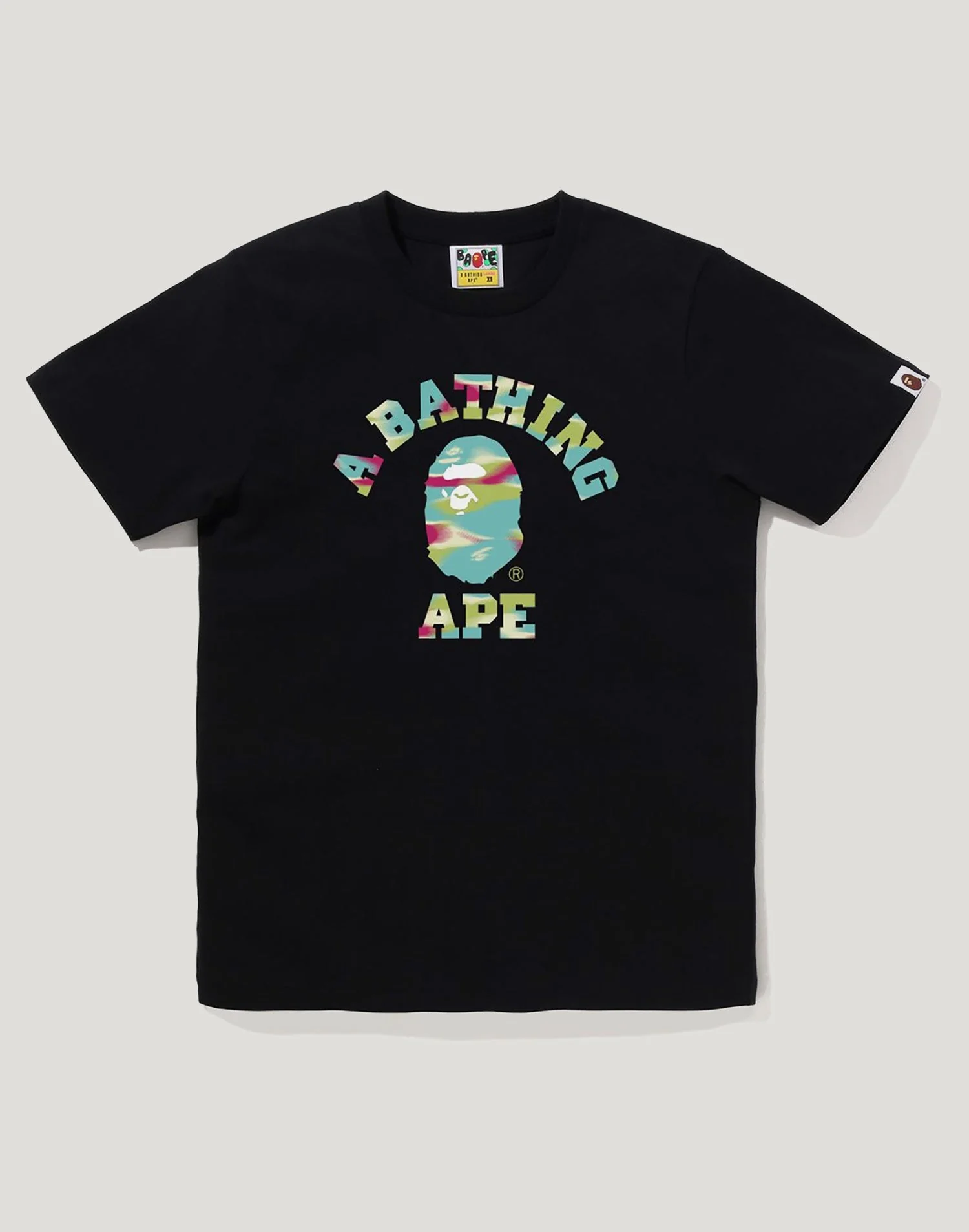 SCREEN CAMO COLLEGE TEE LADIES
