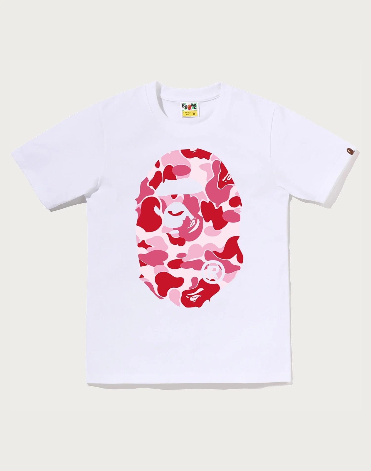 ABC CAMO BIG APE HEAD TEE LADIES