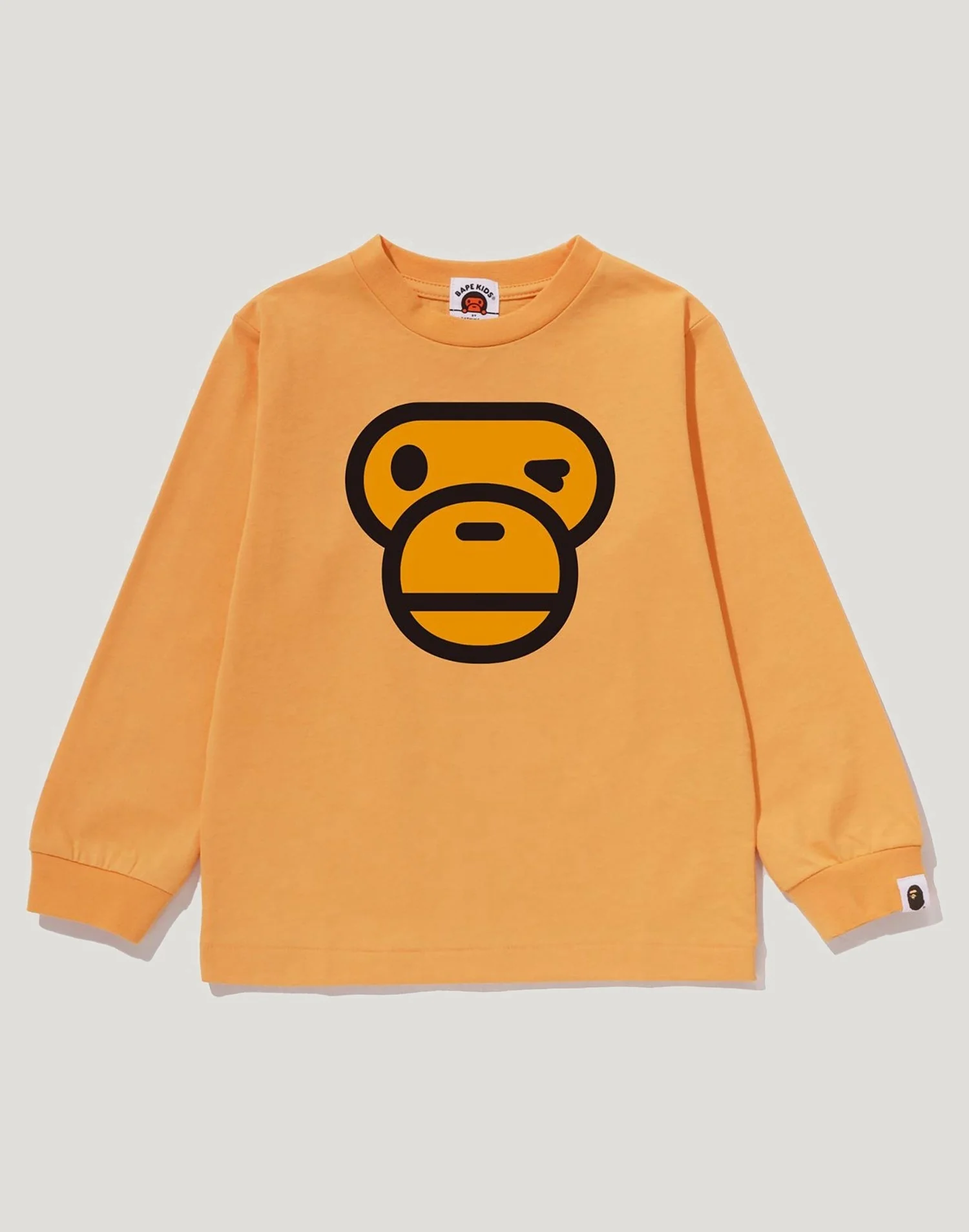 WINKING MILO FACE LS TEE KIDS