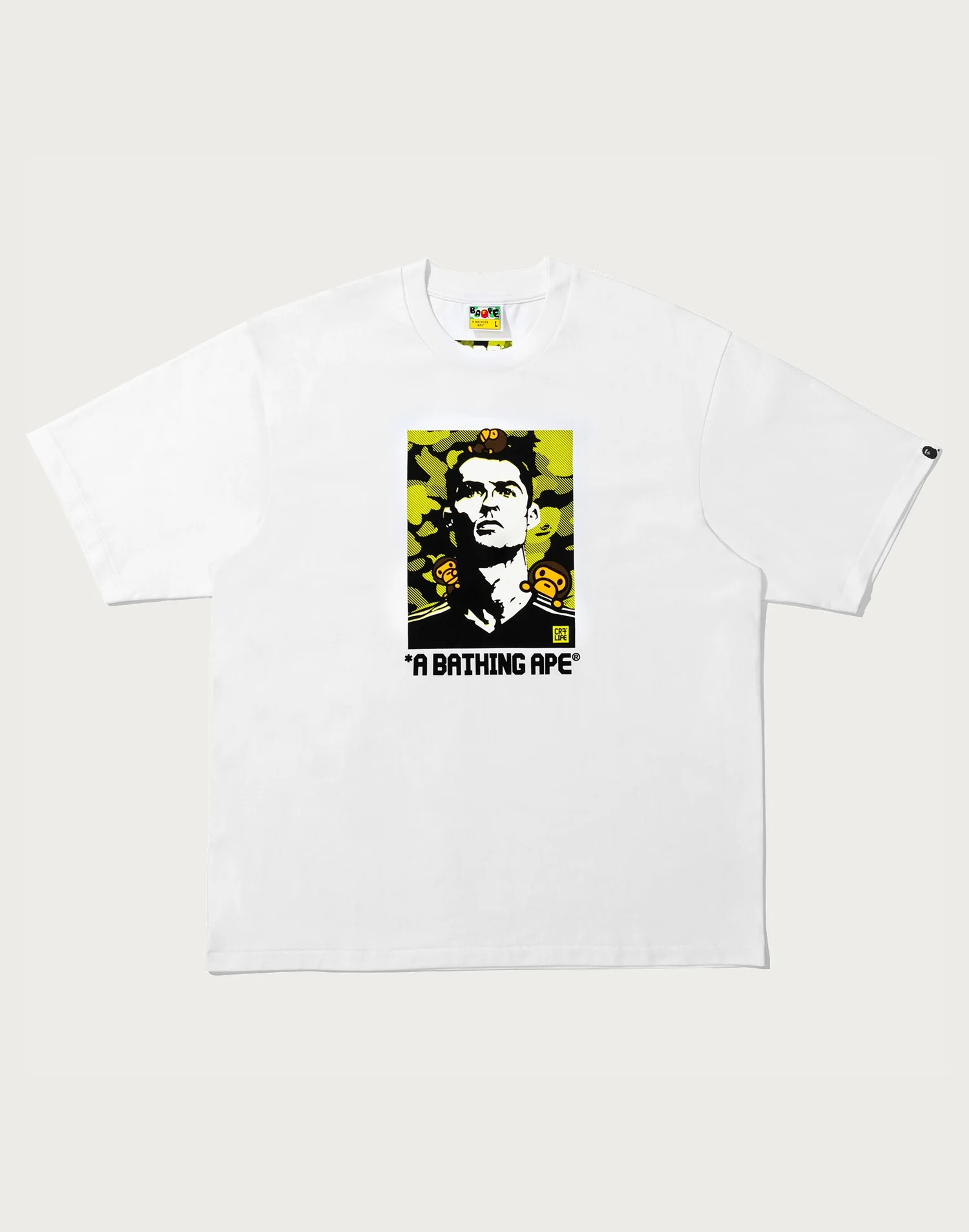 BAPE X CR7 LIFE BABY MILO RELAXED FIT TEE M #1 MENS