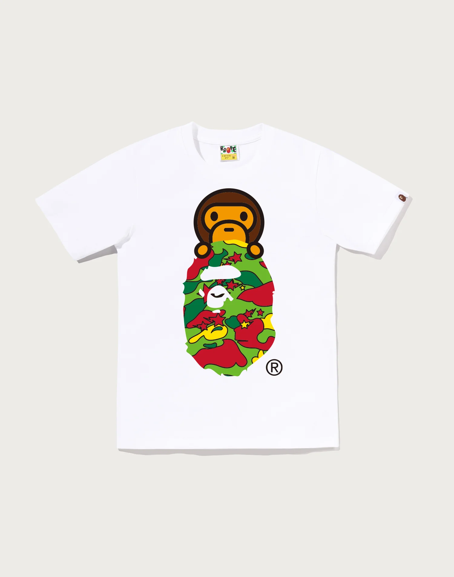 STA CAMO MILO ON APE HEAD TEE LADIES