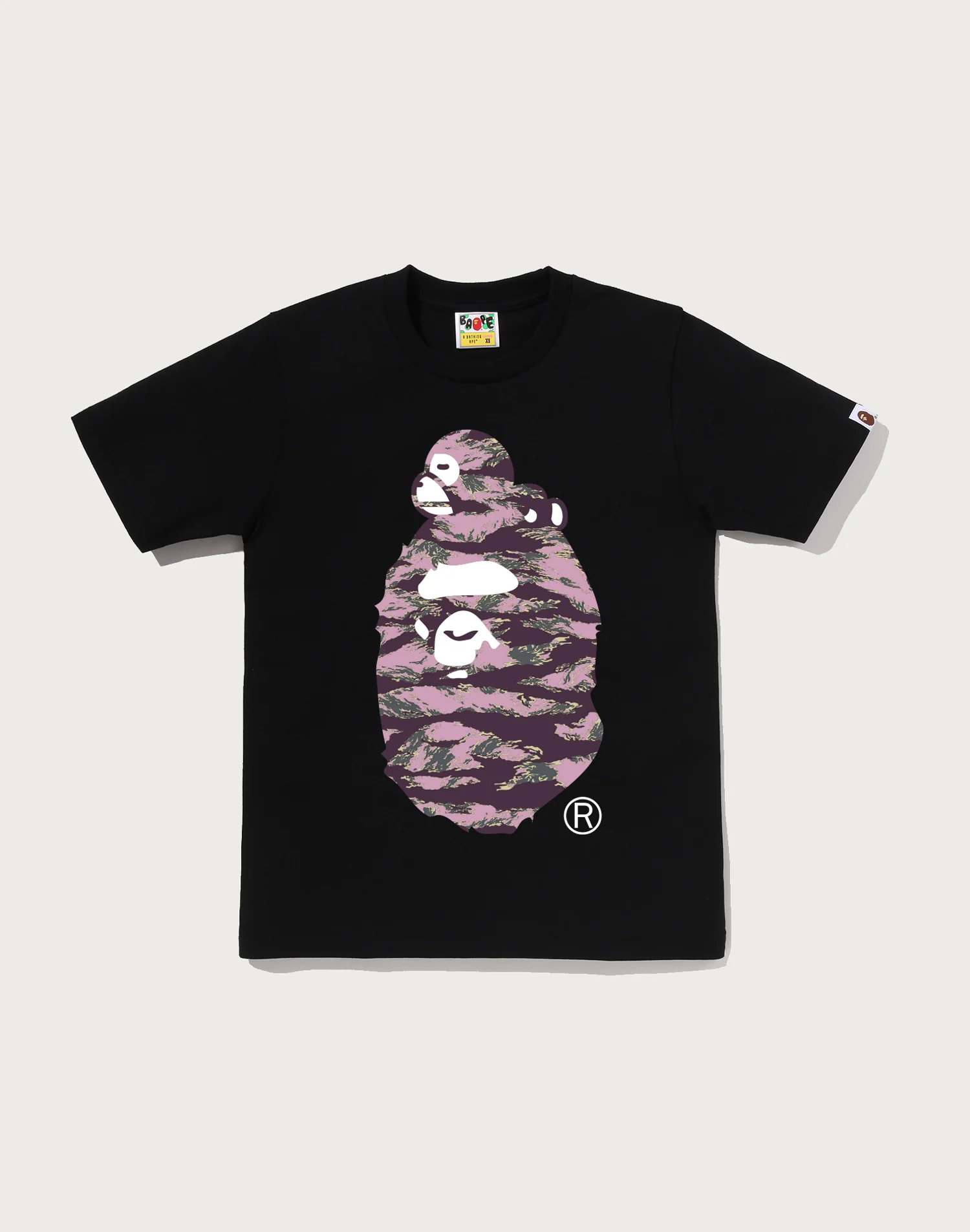 TIGER CAMO MILO ON BIG APE TEE LADIES
